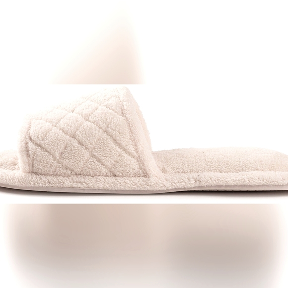 Roxoni Ultra Soft Spa Slippers for Women Cozy, Fuzzy Terry Cloth Memory Foam - Picture 2 of 10